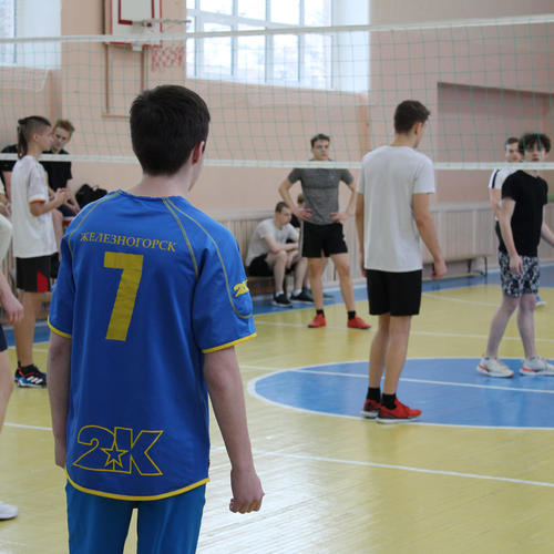 Товарищеские встречи по волейболу ко Дню защитника Отечества