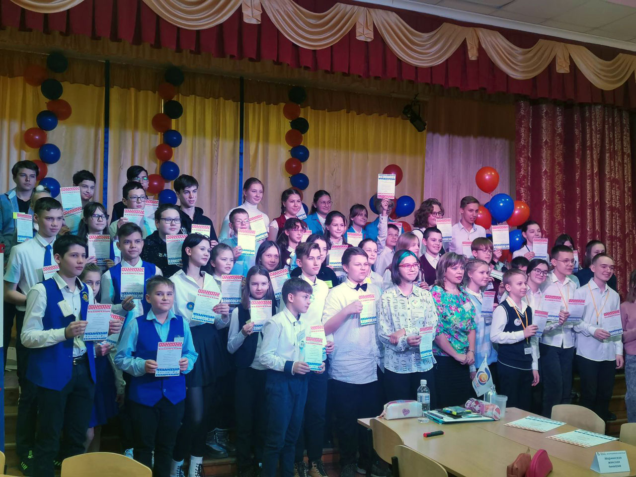 Команда Гимназии – победители Метапредметной олимпиады.